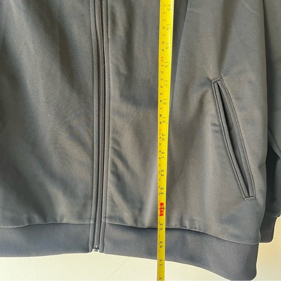 Adidas Women’s 2XL Black Primegreen 3-Stripes Track Jacket Zip Up NWT Athleisure - Picture 6 of 9